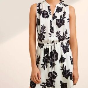 Aritzia Babaton Benedict Sleeveless Silk Mini Shirt Dress Size XS Luxury Boho